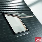 ROTO Střešní okno Designo PREMIUM R89P rozměr 054/118 K200, zateplovací blok